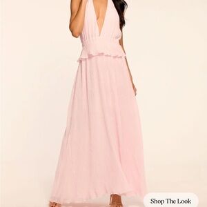 Ramy Brook Genevieve Plunging Halterneck Maxi dress
